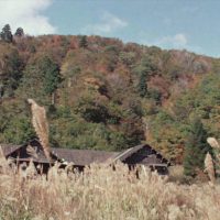 秋の芦生 1970 長治谷学生宿舎